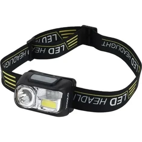 TRADE SHOP - Lampada Frontale A Led Ricaricabile Impermeabile Ad Alta Luminosità 400lm Q-td208 - (1/5)
