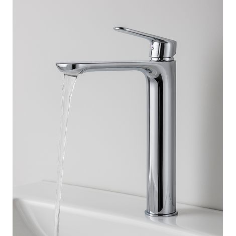 Waschtischarmatur Shelby XL – Chrom – Einhebel mit Montagesatz