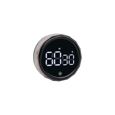 Temporizadores de cocina digitales con 3 niveles de volumen ajustables, temporizador magnético de cuenta regresiva y gran pantalla LED para cocinar, estudiar y hacer ejercicio.