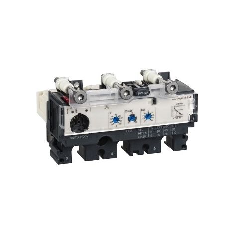 Schneider LV429170 Compact NSX100-250 - micrologic trip unit 2.2 M - 100A - 3P3d
