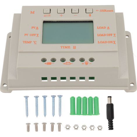 12V/24V 20A MPPT-Solarladeregler für Photovoltaik-Anlagen und Batteriesteuerung (1/5)