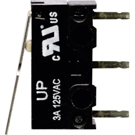 TE Connectivity 1825043-3 Mikroschalter 1825043-3 30 V/DC 0.1 A 1 x Ein/(Ein)  tastend 1 St.