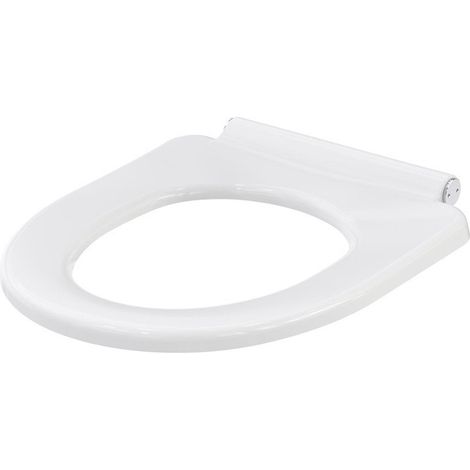 Sedile WC COMMERCIAL CF WC-Sit senza coperchio bianco TOTO