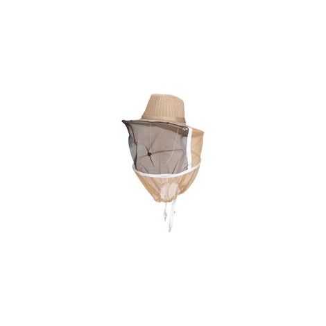 Chapeau D'Apiculteur Voile D'Apiculture Coton Lin Extérieur Apiculteur Chapeau de Cowboy Respirant Ignifuge Apiculture Voile Casquette Visage Tête Protecteur