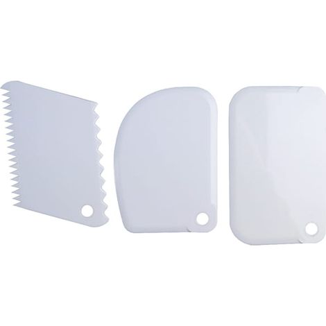 Espátulas para crema, raspador, espátula, paleta, 3 piezas (1/2)