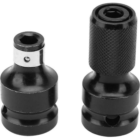 Stück 1/2" auf 1/4" Sechskant-Teleskop-Steckschlüsseladapter (Innengewinde) für Elektroschrauber (1/4)