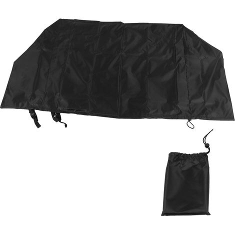 Tragbare Outdoor-Vorbereitungstischabdeckung aus 420D Oxford-Gewebe mit wasserabweisender Silberbeschichtung, für einen 89 x 61 x 89 cm großen Servierwagen (1/5)