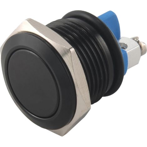 Compatible avec les interrupteurs/boutons-poussoirs de klaxon de voiture 16 mm 12 V (1/5)
