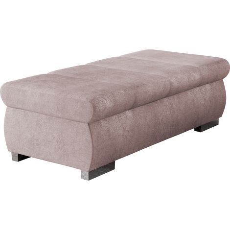 Banco tapizado Comfivo Olivetum I, Zoya 03, 39x60x120cm, Diámetro: 0, Tapiz, Patas: Plástico, 0