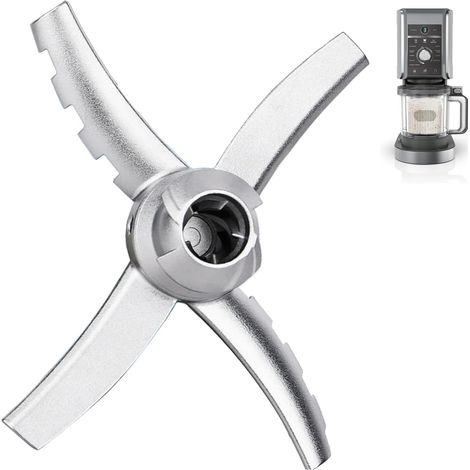 Lame de rechange pour sorbetière - 1 unité - Acier inoxydable - Double système de coupe - Pour modèles série NC500 et NC501 - Compatible NC501EU (1/5)