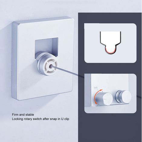 Ligne à linge rétractable invisible en acier inoxydable résistant pour séchage intérieur/extérieur Blanc (1/5)