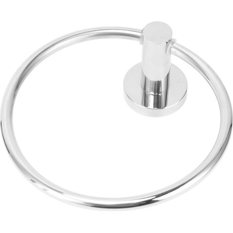 Anneau porte-serviettes en acier inoxydable, Simple, antirouille, rétro, main de salle de bain pour la cuisine, 223030 brillant