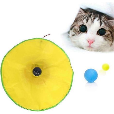 Elektronisches Katzenspielzeug mit Krallen, interaktives Trainingsgerät, 4 Geschwindigkeiten