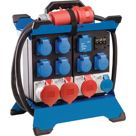 as-Schwabe Stromverteiler STECKY DUO 4 CEE16A CEE32A CEE3p FI40A (1/5)