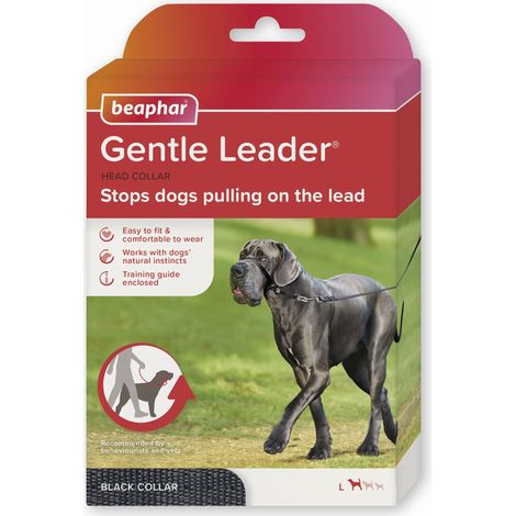 Beaphar Gentle Leader Dog Black Large - 30361 (1/5)