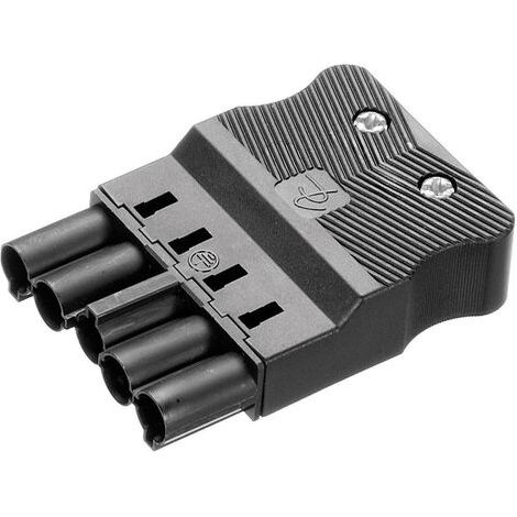Connecteur d'alimentation série (connecteur réseau) AC Adels-Contact AC 166 GSTF/ 525 18004 mâle, droit Nombre total de (1/5)