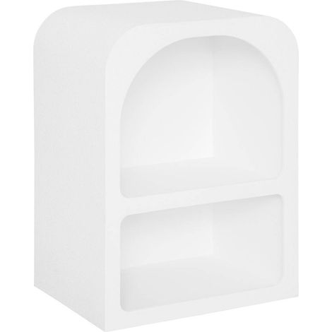 Comodino soleya h55cm bianco - Atmosphera créateur d'intérieur (1/3)