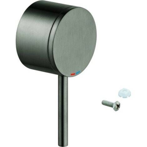 Hebel 48443 für EH-Wannen- oder Brausebatterien hard graphite gebürstet (1/2)