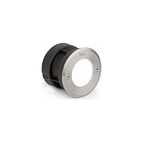 LED-18 - Lampe encastrable au mur et sol noir mat de FARO 71498N