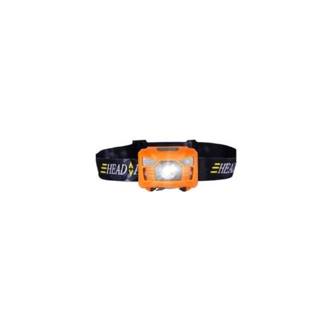 Lampada frontale con sensore di movimento, ricaricabile tramite USB, 2 modalità operative, portatile - Crezuo