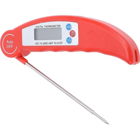 Thermomètre à Viande Numérique, Alimentaire avec Sonde Pliable (1/5)