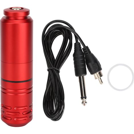 Tatouage Rotatif Stylo Professionnel Alliage Ergonomique Liner Shader Moteur Machine pour Artiste Rouge (1/5)