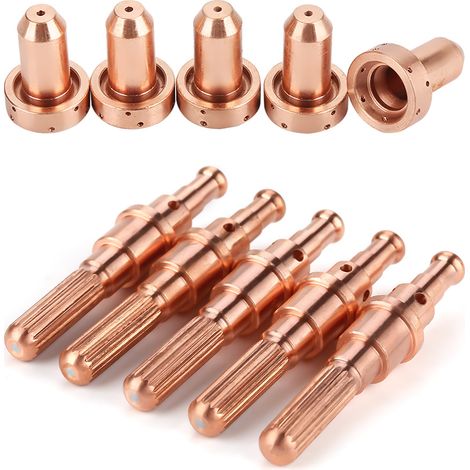 5 électrodes 98215, 5 buses 9-8212 (consommables) pour torche plasma SL60-100 (1/5)
