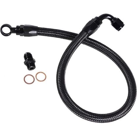 Raccords de conduite de carburant tressés robustes et durables pour voiture HondaAcura B/D Series D15 D16 B16B B16A B18C D16 outil de déconnexion de conduite de carburant de bateau avec de raccords(en (1/5)