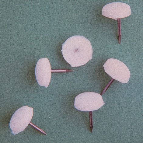 PARACOLPO IN PLASTICA ART. 177 COLORE BIANCO. Prezzo per 1 pezzo. (1/2)