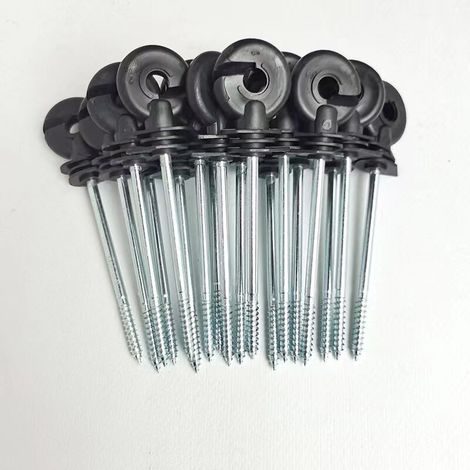 royaluxe -20x isolateur annulaire et Tige Long, 150mm pour clôtures H805 (1/3)