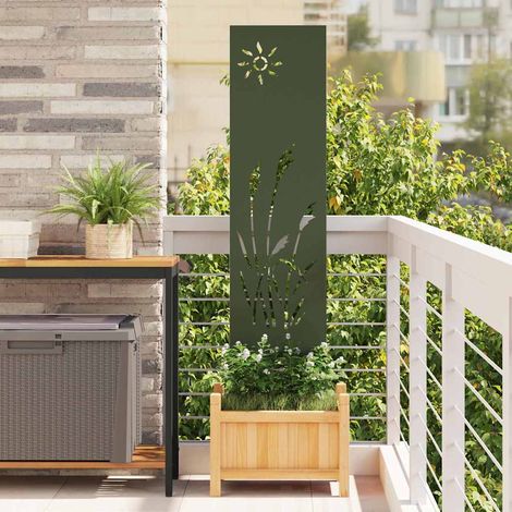 vidaXL Écran de confidentialité de jardin Vert olive 32 x 140 cm