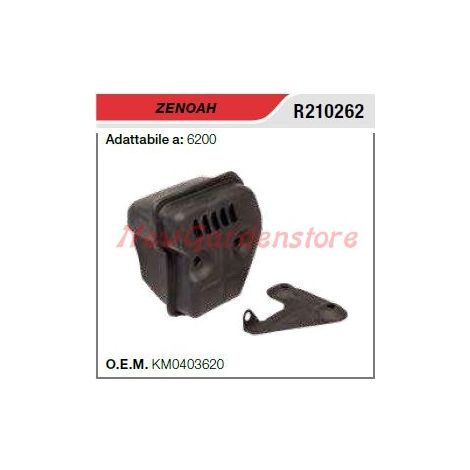 Marmitta silenziatore ZENOAH motosega 6200 R210262
