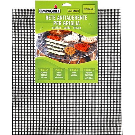 RETE ANTIADERENTE P/GRIGLIA 42X36 CM