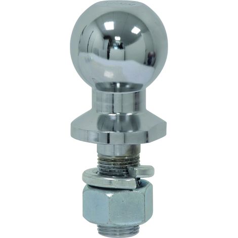 Sodise – Boule d'attelage droite 3,5T M22 Ø 50mm – Capacité 3,5T – Filetage M22 – Pour chantiers humides – 16903 (1/3)