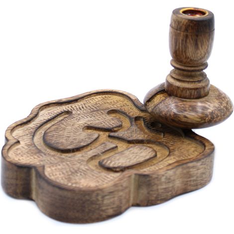 Brûleur à refoulement en bois de manguier Sm - Ohm- Vendu par 1 (1/4)