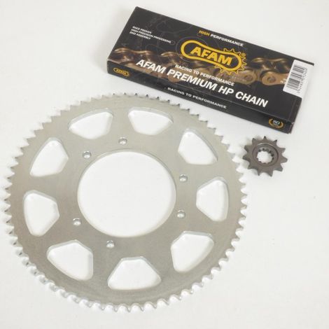 Afam-Kettenset für Motorrad hm 50 cre 2003 bis 2012 11 x 62 neu
