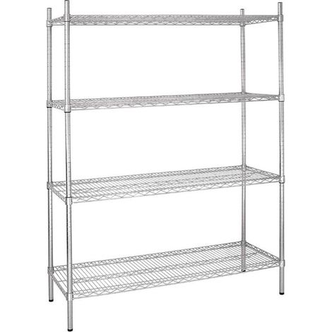 Étagère en Kit - 4 Niveaux - Profondeur 610 mm - Vogue