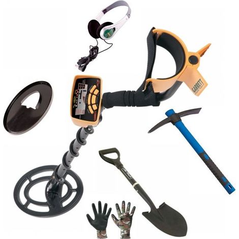 Garrett metal detector ACE 250 + Cuffie + Copri piastra (Tools pack) 1139070