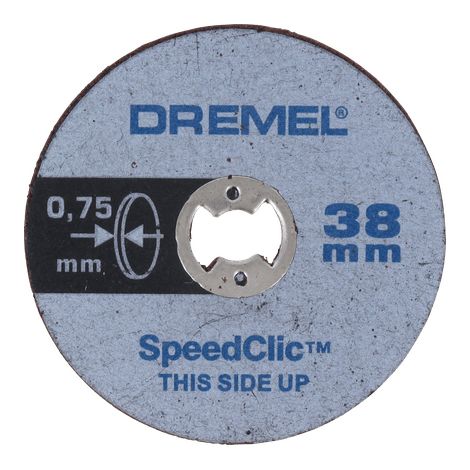 dremel set 5 dischi per tagli precisi +/-0,75mm - bosch.