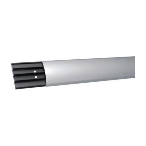 Hager Canaleta de suelo aluminio 73x18x2000 mm robusta