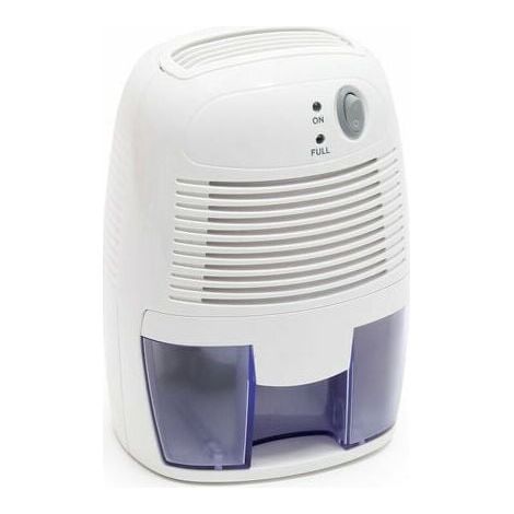 1 déshumidificateur effet Peltier, capacité 250 ml/jour, réservoir 0,5 L, silencieux 40 dB, pour pièces jusqu'à 20 m² (1/4)