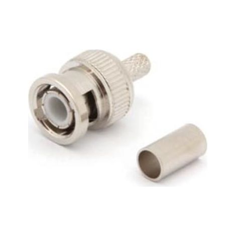 BNC MALE RG58/U. 3pcs A SERTIR CBNC34A RI700