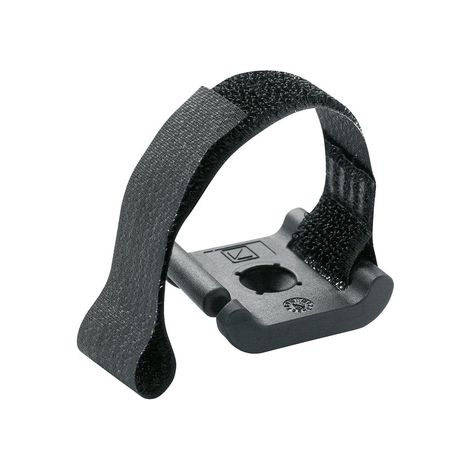 Organizador de cables Vivolink Profix con clip de pared negro (1/2)