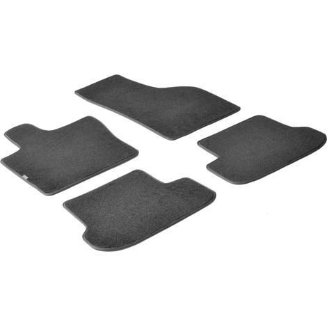 Set tappeti su misura in moquette - compatibile per Fiat Panda (02/1205/24) 1 fix lato guida