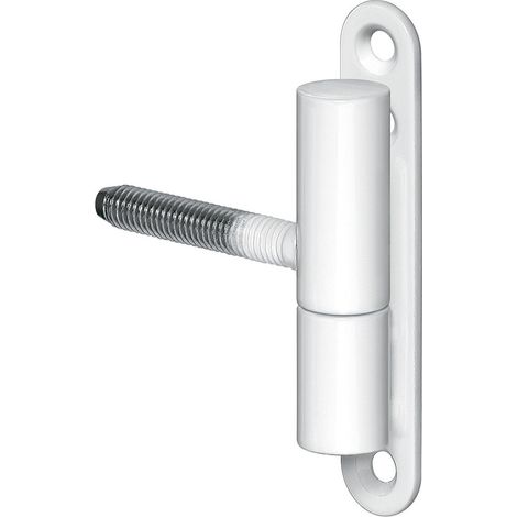 SIMONSWERK Einbohrband SIKU® K 3172/7 WF, Stahl, verkehrsweiß (1/4)