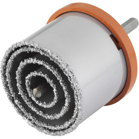 Juego de sierras de corona de perforación, recubrimiento de carburo de tungsteno, 6 piezas