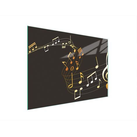 Glasschneidebrett 30x22 Musik (1/5)