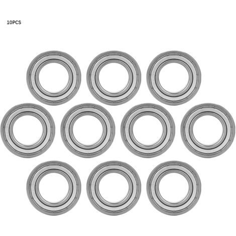 10 roulements à billes à gorge profonde étanches en caoutchouc 6904ZZ, dimensions : 20 mm × 37 mm × 9 mm (1/5)