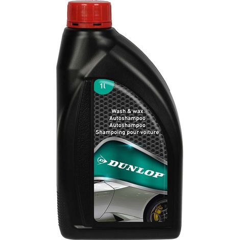 Shampooing Auto Lavage & Cirage 1L DUNLOP - Nettoie & Protège, Brillance Durable, Finition Éclatante, Usage Quotidien Voiture