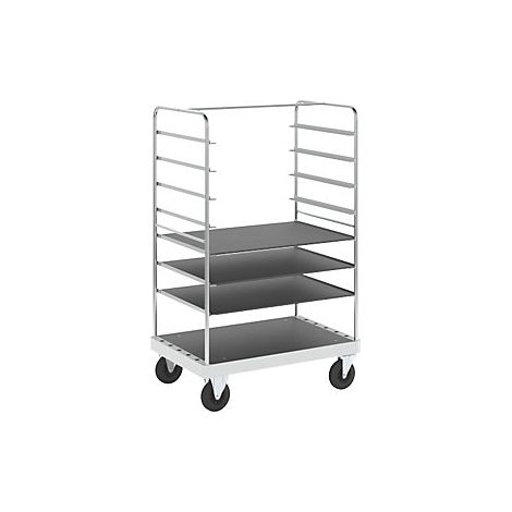 Kongamek Carrello a ripiani zincato lungh x largh x alt (1/4)